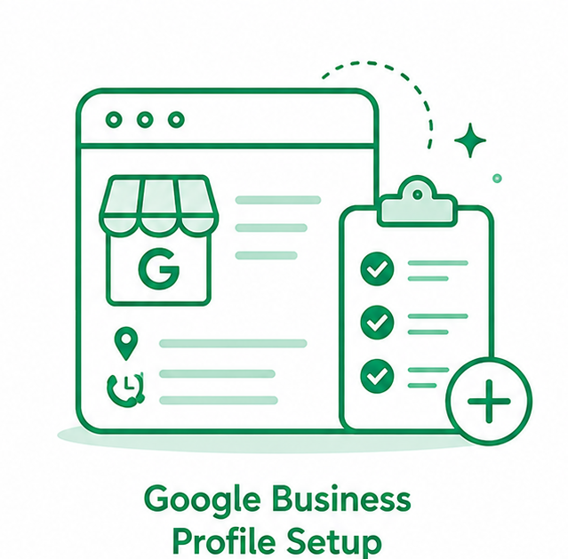 icon Google business profile setup