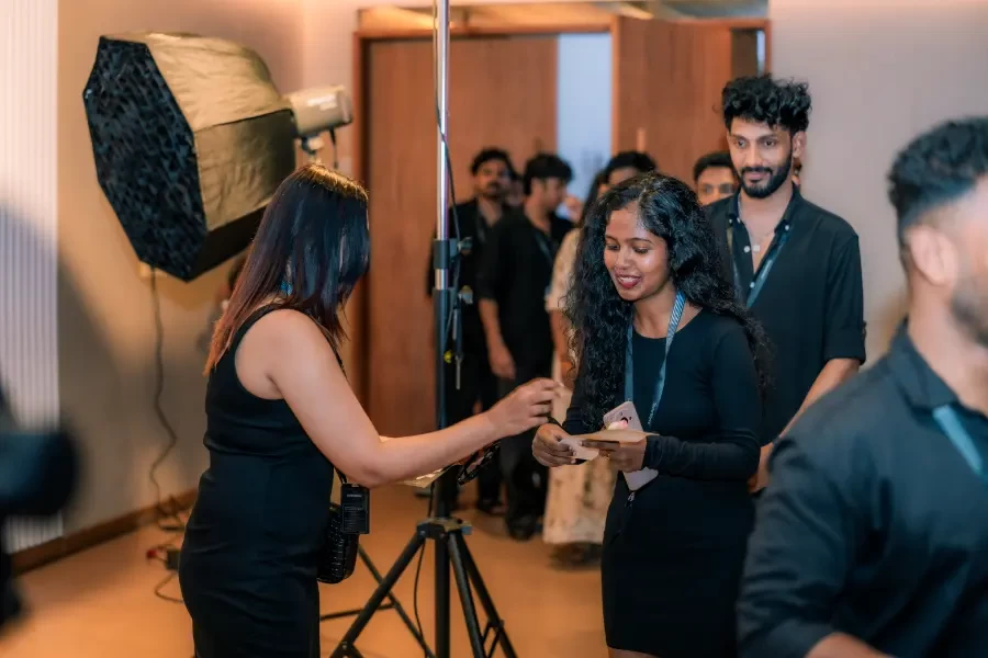 team-welcome-at-spiderworks-21st-anniversary-india