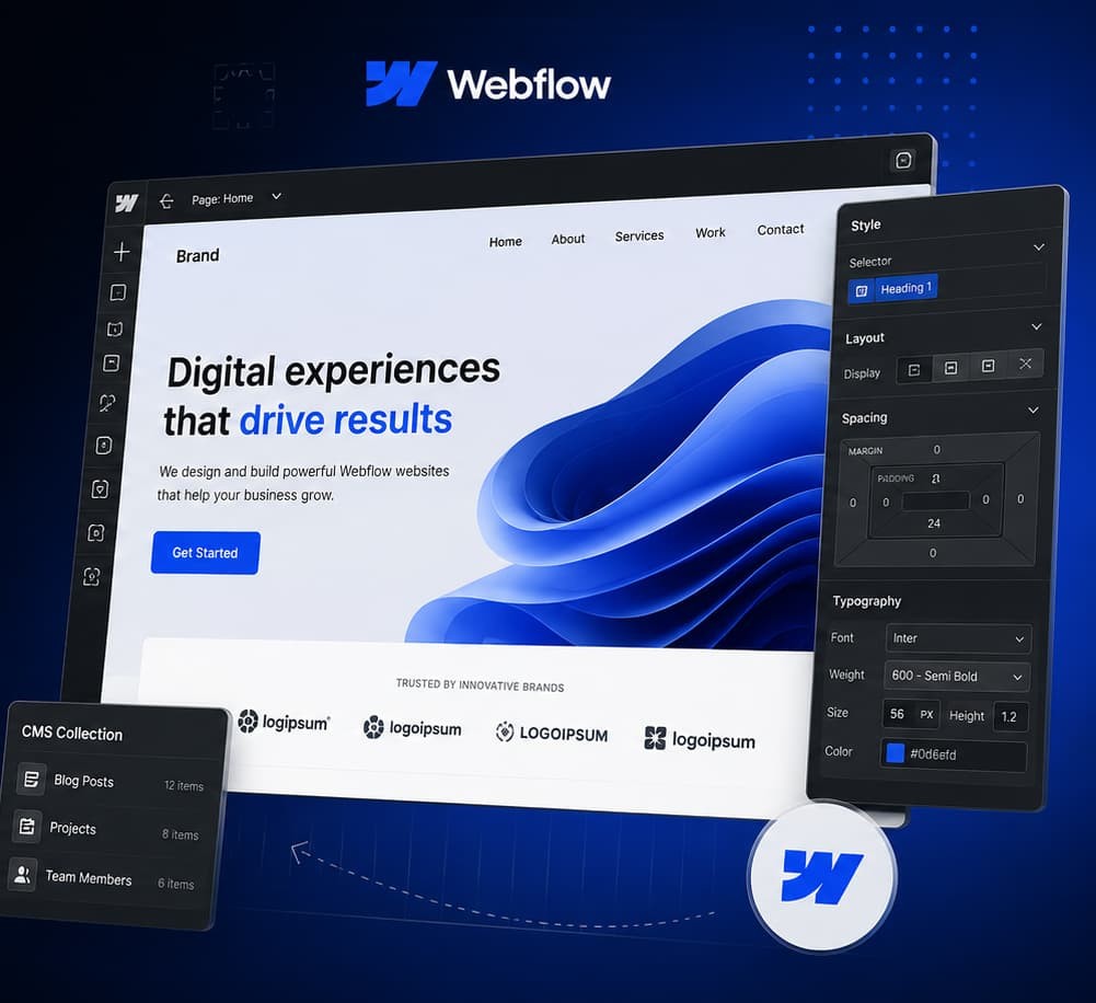webflow development agency in dubai